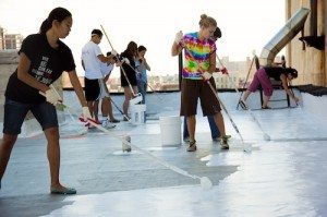 How painting roofs white can help ‘turn off the world for a year”