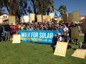 Hundreds rally to launch 14-day walk for Port Augusta solar thermal