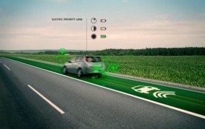 A smart highway that charges your car