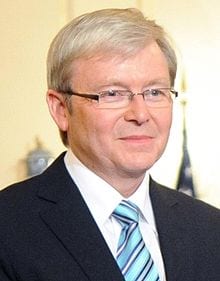 Will Rudd get to axe the tax before Abbott?