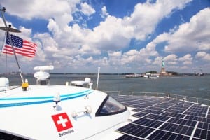 World’s largest solar boat arrives in New York