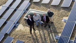 Pioneering commercial solar microgrid completed, batteries included