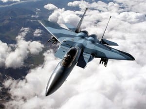 US Air Force trains for combat on wind power