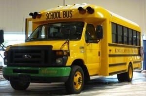 Say hello to the first-ever all-electric school bus