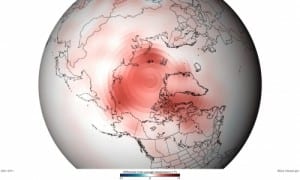 Arctic summer temperatures at warmest level for 120,000 years