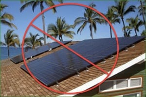 Don’t like solar PV? Ban new installations