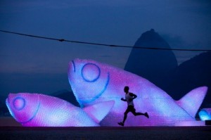 Pic of the Day: Giant fish made from discarded plastic bottles