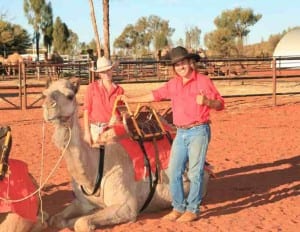 Solar-charged charity walk through the Outback