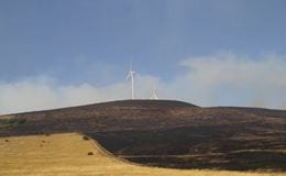 How often do wind turbines catch fire? And does it matter?