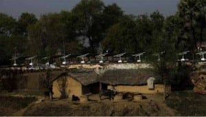 India village claims a first – 100% solar, storage micro-grid