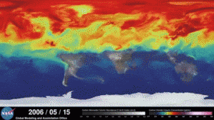 NASA shows stark year in the life of co2