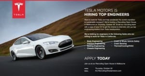 Tesla ramps up for Australian launch of Model S