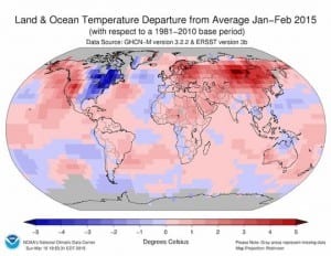 Two months in and 2015 is record warm