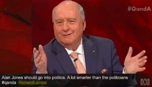 Why Alan Jones could become a champion for wind, solar energy