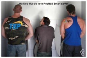 If you can’t beat ‘em, own ‘em: utilities muscle into rooftop solar market