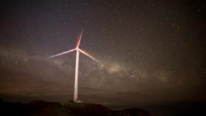 Picture of the Day: Stunning Aurora Australis and Milky Way in Bluff wind farm