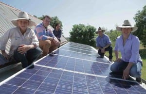 Farmers accept gift of free solar panels that Tony Abbott rejected