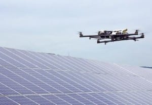 Flying robots are the future of solar