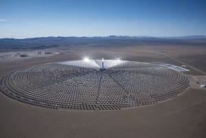 Crescent Dunes solar tower + storage project is on-line