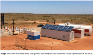 Caltex taps solar PV, so it can pump more diesel at remote fuel stations