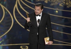 Leonardo DiCaprio uses Oscars speech to call for climate action