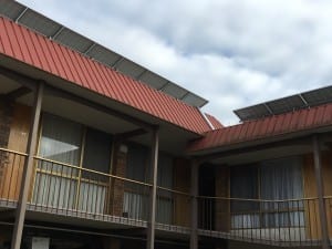 Can solar work for a motel? It all comes out in the wash