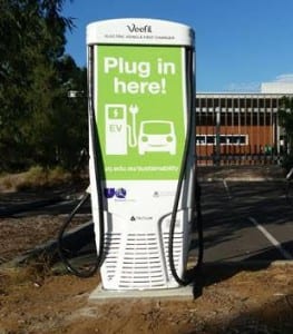 Tritium EV fast chargers installed at University of Qld, powered by solar