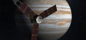 Solar panels power spacecraft into Jupiter’s orbit, 800 million ams away from sun