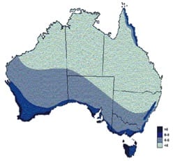 Do Australian wind turbines all blow at the same time?