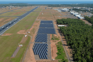 Darwin Airport switches on 4MW solar array