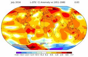 Scorching July is world’s hottest month on record