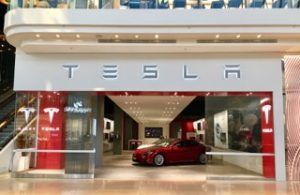 Tesla’s first shopping centre retail store opens today