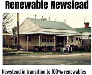 Victoria town calls for partners for 100% renewable energy plan