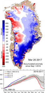 Sea ice falls to record lows in both the Arctic and Antarctic