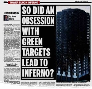 Factcheck: Right wing columnists blame Grenfell Tower fire on ‘green targets’