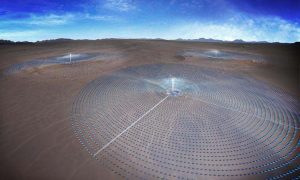 SolarReserve Receives Environmental approval for  390 megawatt solar thermal facility with storage in Chile