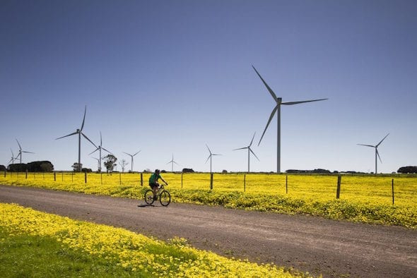 Australian wind delivers more record low prices as private sector