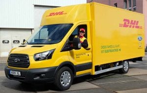 Ford teams with DHL to manufacture electric trucks in Germany