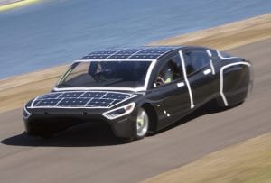 Solar sedan and sports coupe in race across Australia – and to commercial market