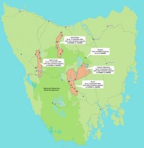 Tasmania ups quest to become renewable energy “battery of Australia”