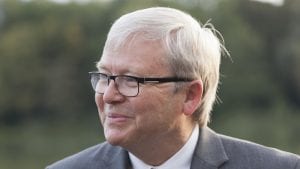 Kevin Rudd: ‘I don’t know how Malcolm Turnbull faces his grandkids’