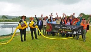 Lismore opens Australia’s largest floating solar farm, could add storage