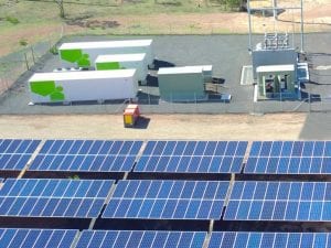 Australia’s first large scale solar + storage plant connected to grid
