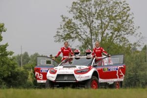 Electric rally car lines up for Finke Desert Race