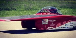 Western Sydney Uni solar car wins first leg of American Solar Challenge