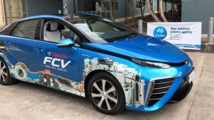 CSIRO cracks barrier to export hydrogen fuel to power cars