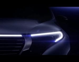 Mercedes offers glimpse of all-electric SUV ahead of September reveal