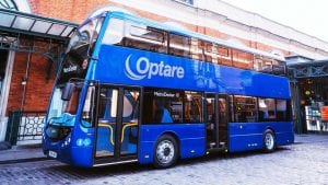 Optare Metrodecker all electric bus joins iconic London bus routes