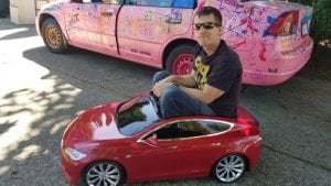 Tesla planning to launch mini-car an adult can squeeze in?