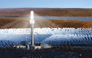 SolarReserve signs manufacturing MOU for solar tower project, but financing delayed